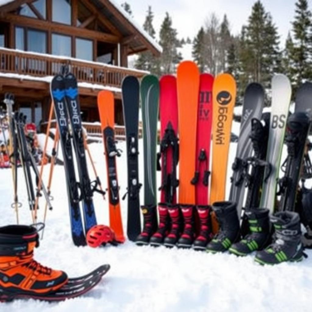 Book Ski Equipment
